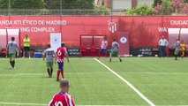 Partido de la Asociación de Leyendas del Atlético de Madrid en el la Ciudad Deportiva Wanda