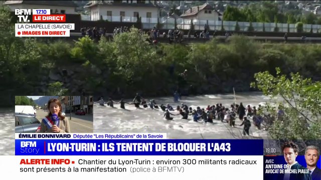Lyon-Turin: pour Émilie Bonnivard, députée de la Savoie: Ça me fait mal de voir ces violences sur notre territoire