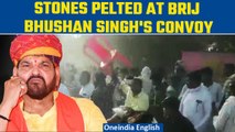 UP: Ruckus erupts at venue of BJP MP Brij Bhushan Sharan Singh’s event in Gonda | Oneindia News