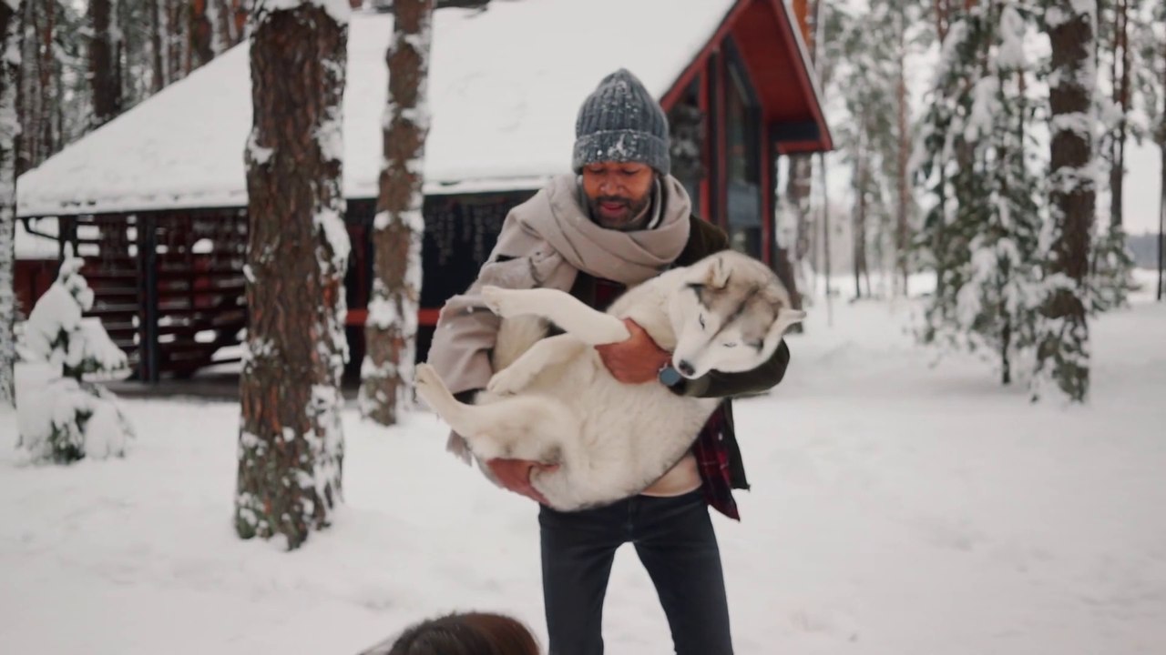 A Snowy Day in The coldest village
