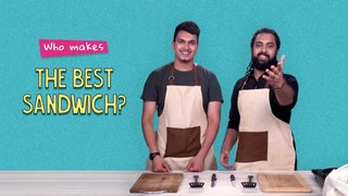 Its A Challenge: Who Makes The Best SANDWICH  Ft. Satyam, Akshay VS Kautaubh, Kanishk | Ok Tested