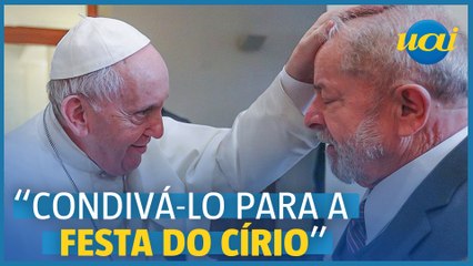 Lula vai convidar Para Francisco para a festa Círio de Nazaré