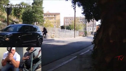 Shooting Paintball at Robbers. What the...