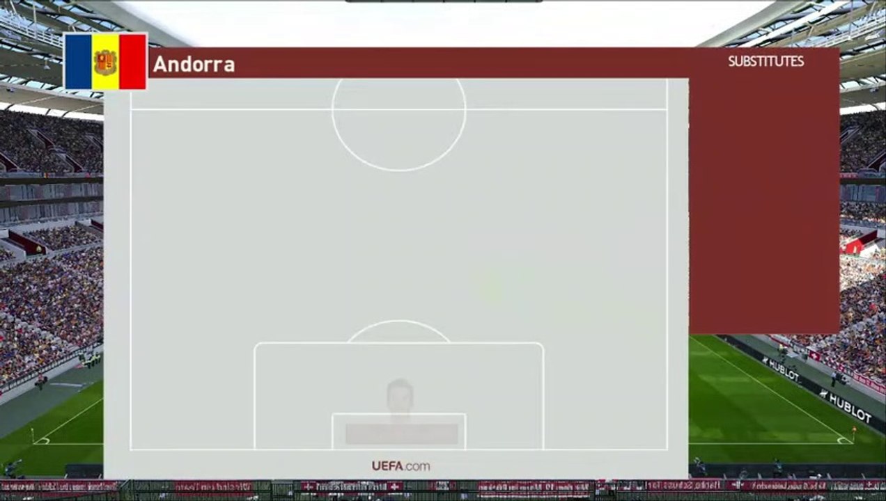 Switzerland vs Andorra 2 x 1  Highlights - UEFA European Qualifiers EURO 2024