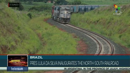 Brazilian President Bolsters Infrastructure with North-South Railroad Inauguration