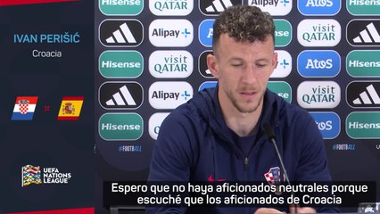 Perisic confía en la afición de cara a la final