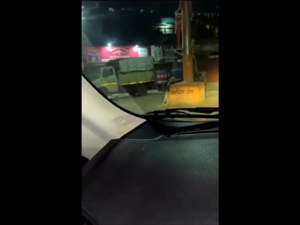 On the way, people started seeing ghosts on the way. When the police