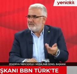 HÜDA-PAR Genel Başkanı Zekeriya Yapıcıoğlu'ndan zina çıkışı