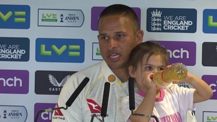 Usman Khawaja on his unbeaten 126 that tipped the balance back to Australia