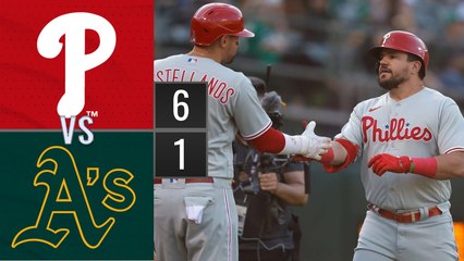 Resumen Phillies de Philadelphia vs Atléticos de Oakland | MLB 16-06-2023
