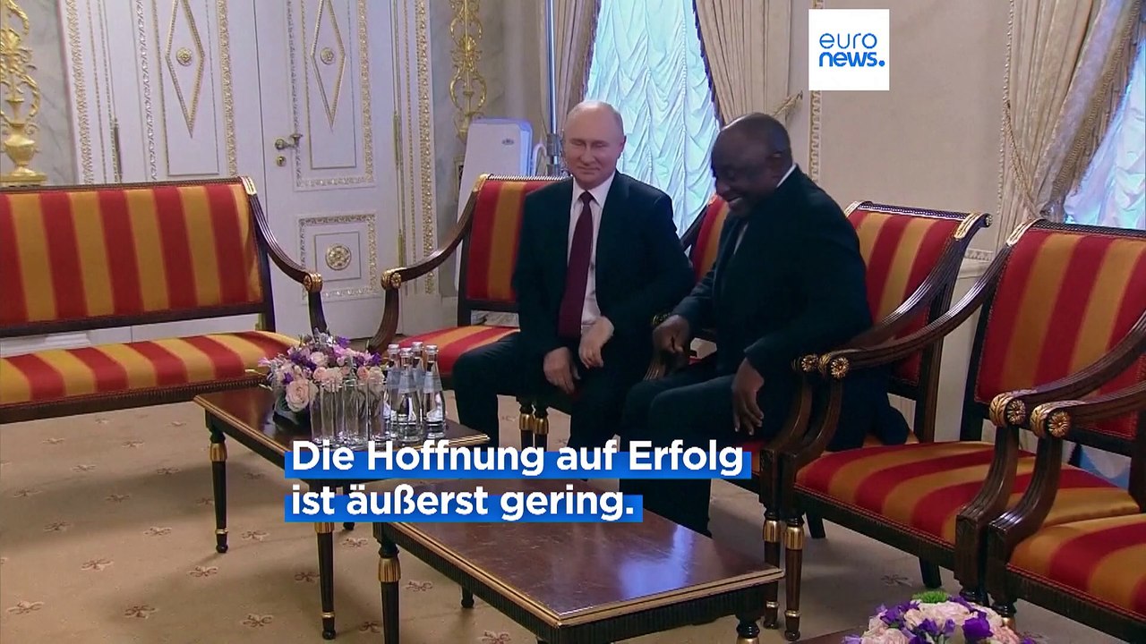 Afrikanische Delegation ruft Moskau zu Verhandlungen mit Kiew auf