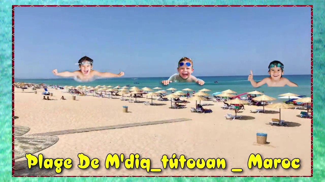 Plage De M'diq_tétouan _ Maroc ⛱️⛱️من أجمل شواطئ الشمال - فيديو Dailymotion