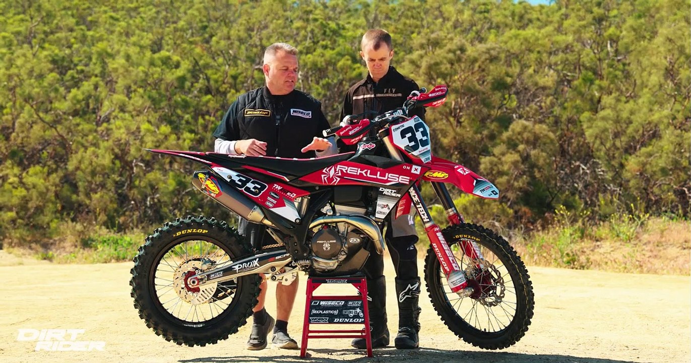 2023 KTM 350 XC-F Project Bike Riding Impression