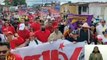 Barinas | Militancia del PSUV marcha en rechazo del bloqueo criminal impuesto por el imperio