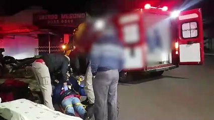 Motociclista fica ferido em acidente de trânsito no Brasília