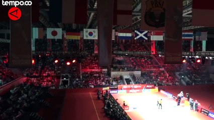 Presiden Jokowi Nonton Indonesia Open 2023, Jagokan Ginting Jadi Juara