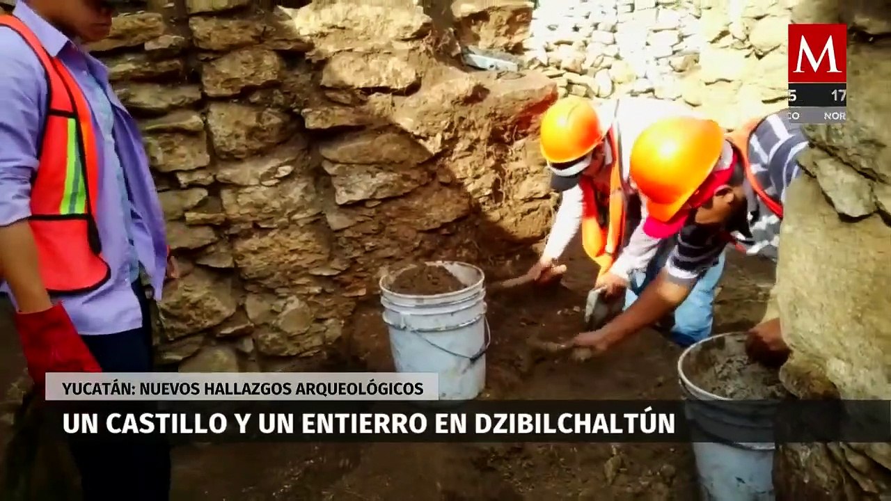 Descubren castillo en la ciudad maya de Dzibilchaltún