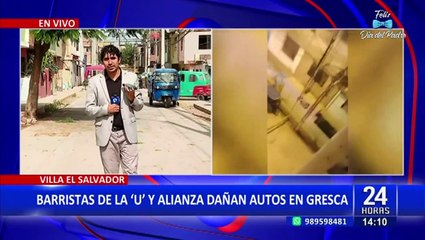 Video herunterladen: Pelea entre barristas de la “U” y Alianza ocasiona destrozos en calles de VES