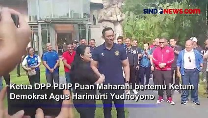 Momen Langka! Pertemuan Puan dan AHY, Babak Baru Sinergi 2 Partai