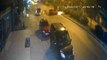Mersin'de iki otomobilin çarpıştığı kaza kamerada
