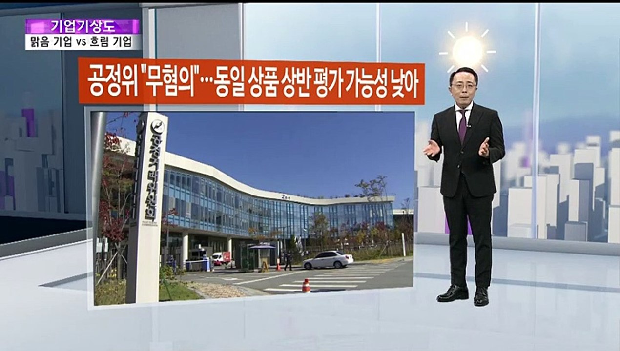 [기업기상도] 구름 걷혀 볕 든 기업 vs 소나기 내려 젖은 기업