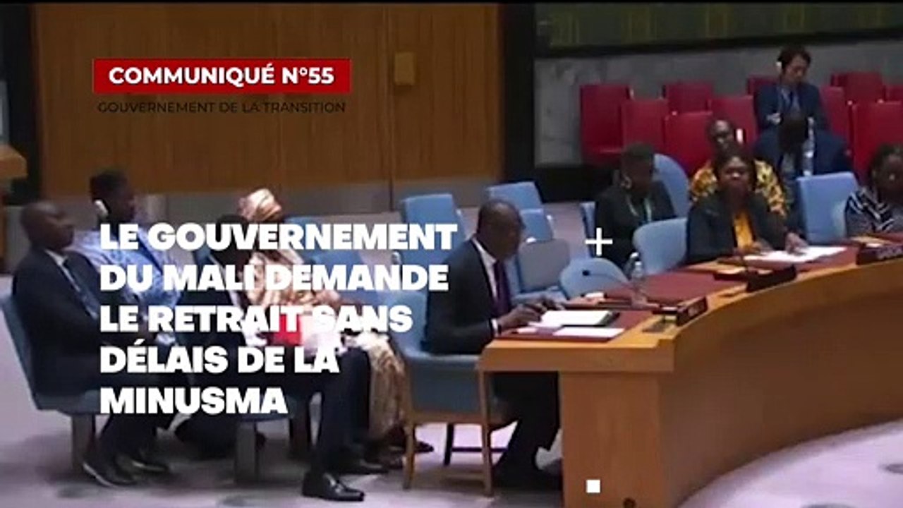 Le Gouvernement du Mali demande le retrait sans délais de la MINUSMA