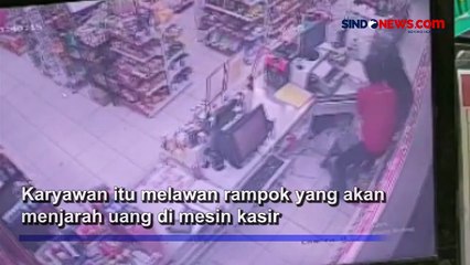 Aksi Heroik Karyawan Supermarket Gagalkan Perampokan dengan Sajam di Pamulang