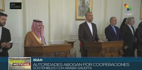 Autoridades iraníes y sauditas fortalecen cooperación económica y política