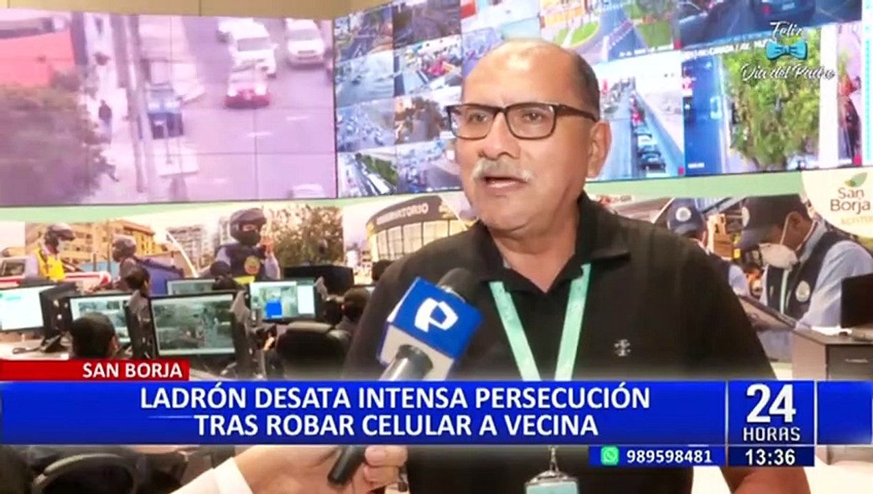 Ladrón que desató persecución en San Borja dio nombre falso a las autoridades