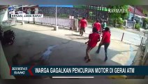 Aksi Warga di Bekasi Gagalkan Pencurian Motor di Gerai ATM