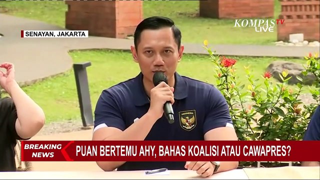 AHY Bertemu Puan Maharani: PDI Perjuangan & Demokrat Punya Pengalaman 'Ruling Party'