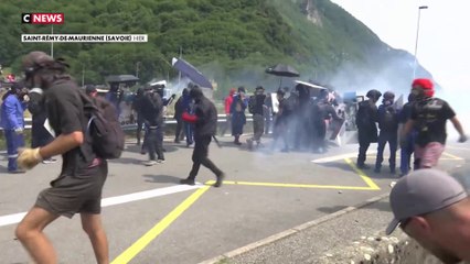 Projet Lyon-Turin : plus de 3.000 manifestants et quelques échauffourées