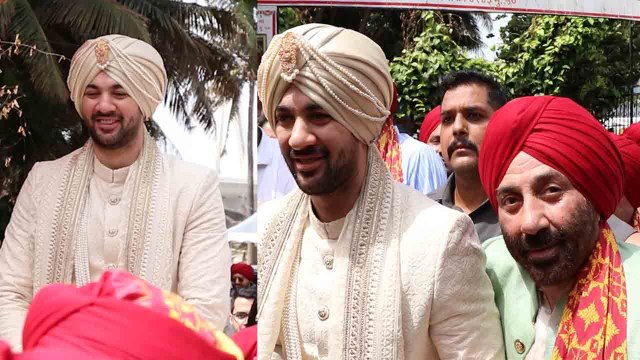 Karan Deol & Drisha Acharya’s Wedding: Karan की Baraat में Sunny-Bobby-Abhay Deol, Dharmendra ने...