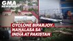Cyclone Biparjoy, nanalasa sa India at Pakistan | GMA News Feed