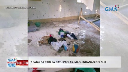 7 patay sa raid sa Datu Paglas, Maguindanao Del Sur | GMA Integrated News Bulletin