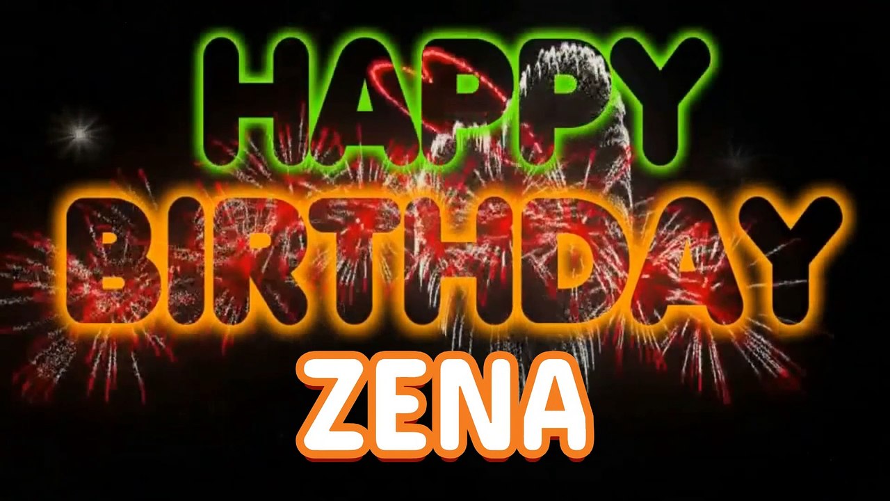 ZENA Happy Birthday Song – Happy Birthday ZENA - Happy Birthday Song - ZENA birthday song