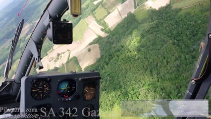 126 emGAZELA H-45 (SA342) Soko - Oštri zaokret zona Ž.Razboj MAP 2023