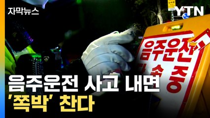 [자막뉴스] 술 마시고 운전하다 사고 내면...자기 부담금 대폭 강화 / YTN
