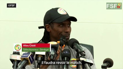 Aliou Cissé : "Mané est l'âme de notre équipe"