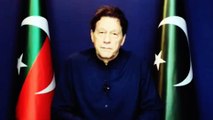 Imran Khan addressing today pak news