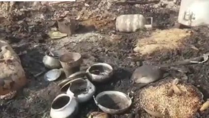 सीतामढ़ी: आग लगने से नगदी समेत लाखों की संपत्ति जलकर राख, जानें कैसे लगी