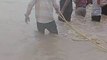 biporjoy cyclone Effect in Rajasthan : राजस्थान में यहां छह लोग फंसे नदी में, पूरे गांव ने रेस्क्यू कर निकाला