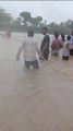 biporjoy cyclone Effect in Rajasthan : राजस्थान में यहां छह लोग फंसे नदी में, पूरे गांव ने रेस्क्यू कर निकाला