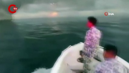 Filipinler'de 120 yolcunun bulunduğu feribotta yangın