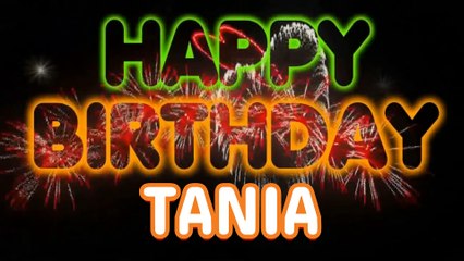 Скачать видео: TANIA Happy Birthday Song – Happy Birthday TANIA - Happy Birthday Song - TANIA birthday song