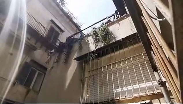 Palermo, incendio in un appartamento di via Principe di Scordia: evacuata una palazzina