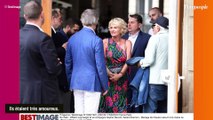 Sophie Davant en robe florale et épaules dénudées, William Leymergie sous son charme pour un sublime mariage