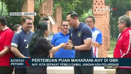 Momen Pertemuan Puan-AHY, Keduanya Sepakat Pemilu Damai Tanpa Polarisasi!