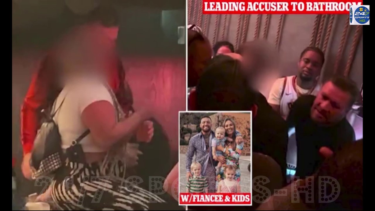 Conor McGregor Sexual Assault Accuser is Filmed Sitting Next to Him Minutes after 'Attack' Happened
