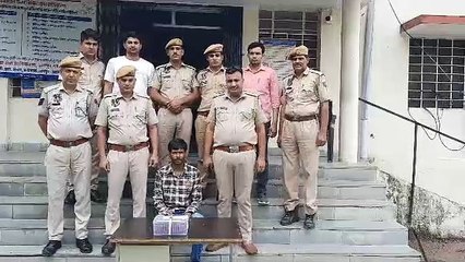 चालीस अवैध कारतूस लेकर घूम रहा आरोपी गिरफ्तार